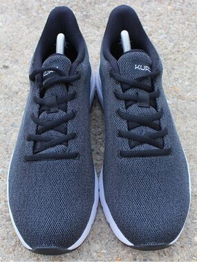 KURU Flex Women's Black/Grey Walking Sneakers Sz 10.5